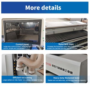 מכונת קידוח אופקי CNC לחריצת חורי מנעולים בדלתות עץ עבור פתרון קו ייצור רהיטים - Product Image 4