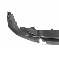 Lèvres avant en fibre de carbone sèche sur mesure pour pare-chocs de voiture Lamborghini HURACAN EVO RWD 2020 +
