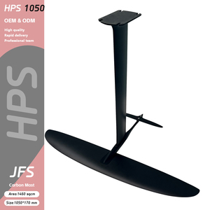 JFS Unisex HPS 1050 3K Hydrofoil de Fibra de Carbono Negro 1460cm² Ligero para Surf en Olas, Set Completo de Pumpfoil Efoil HPS 1050 Elect - Product Image 1