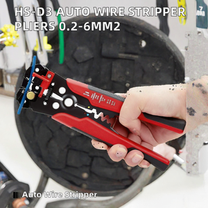 Pince à dénuder automatique HS-D3, pince à dénuder les câbles, pince à dénuder pour électricien, pince à dénuder les fils isolés, outil de coupe de fils automatique - Product Image 2
