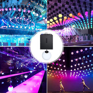 <strong>DMX</strong> Lifting <strong>3D</strong> Ball Kinetic <strong>Light</strong> <strong>Stage</strong> Show <strong>LED</strong> Moving <strong>Light</strong> with Metal Construction IP55 Protection for Cafe Shop Decoration - Product Image 5