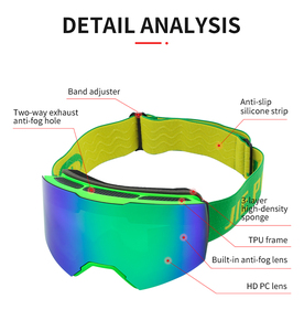 Jiepolly Ready to Ship <strong>Mx</strong> Riding Glasses <strong>Goggle</strong> Uv400 Dustproof Windproof Motorcycle Sunglasses <strong>Goggles</strong> for Outdoor Actives - Product Image 6