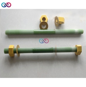 M6 M10 M12 M16 M20 M24 M32 M50 Composite Frp Vít Gốc Frp Grp Sợi Thủy Tinh Gre Stud Nuts Sợi Thủy Tinh Chủ Đề Bolt - Product Image 6