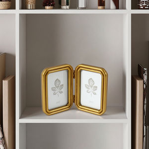 Marco de fotos de <span class=keywords><strong>nudismo</strong></span> familiar, molduras de mesa, marco de fotos de Metal mariposa 5X7 para decoración del hogar - Product Image 5