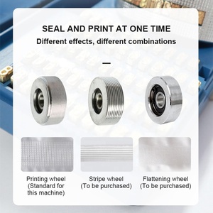 Selladora de Banda Continua Automática Personalizada al por Mayor FR-900, Máquina Selladora Vertical Portátil de Sobremesa para Bolsas de Plástico y Alimentos - Product Image 5