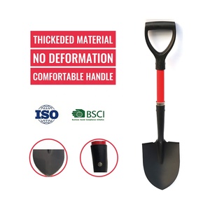 Vente directe d'usine <span class=keywords><strong>mini</strong></span> pelle jardin agriculture Agriculture pelle en acier avec poignée - Product Image 3