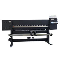 Nouvelle grande imprimante à jet d'encre éco-solvant économique de 1.8m automatique d'usine AYF avec tête d'impression XP600 pour l'impression de papier peint