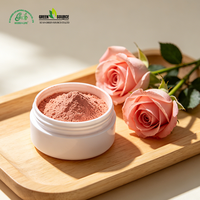 Poudre de fleur de rose de qualité alimentaire, emballage en fût, en vrac