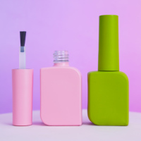 Set Kutek Gel desain kosong 8ml 12ml 15ml, cat kuku Gel Uv kustom botol kaca pernis minyak kuku botol kemasan