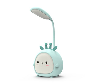 Criativo Cartoon Atmosfera Bonito Desk <span class=keywords><strong>Lamp</strong></span> Eye Protection 360 Rotação USB Carregamento Night Light Leitura Dobrável Luz Desk <span class=keywords><strong>Lamp</strong></span> - Product Image 4