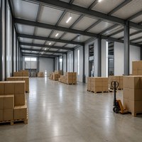 Atelier de structures en acier de Chongqing, entrepôt préfabriqué à ossature portique, bâtiment en acier prélaqué pour usine
