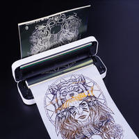 Inkless imprimano Thermique Printer tato nirkabel, Printer Mini portabel Bluetooth, Printer kertas A4, Printer tato foto saku