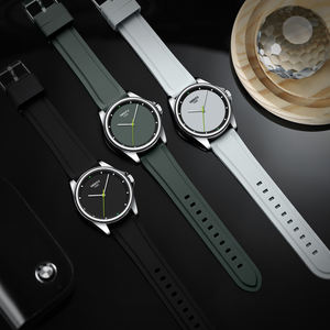 Nibosi นาฬิกาข้อมือควอทซ์หรูหราสำหรับผู้ชาย2570สแตนเลสกระจกปรับแต่งโลโก้ได้ดีไซน์กีฬาคลาสสิกเรียบง่ายกันน้ำ - Product Image 4