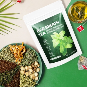 Thé Premium en Sachets aux Feuilles de Mûrier et à la Menthe Contre la Mauvaise Haleine, Sans Conservateurs, 10 Sachets - Product Image 5