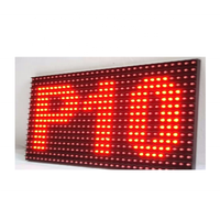 Usine pas cher prix DIP P10 couleur unique rouge étanche extérieur Message défilement 1/4 Scan P10 Module d'affichage LED rouge unique