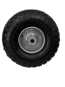 Carretilla Rueda 4 pulgadas Cubo de plástico Rueda neumática Carretilla para jardinería Paisajismo y construcción - Product Image 3