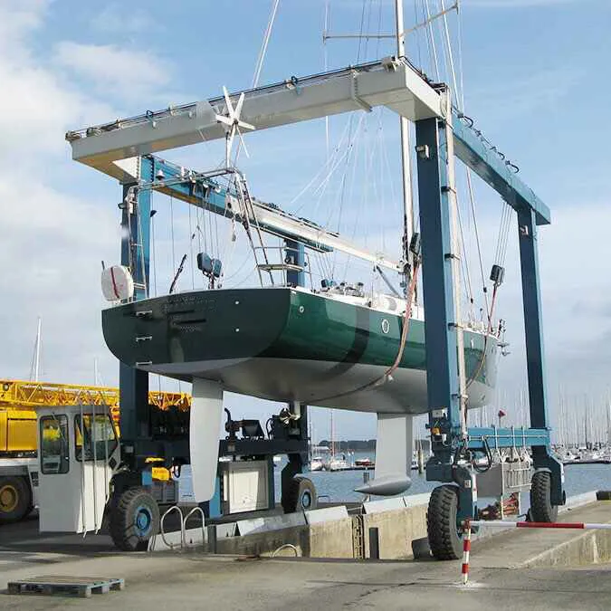 Diseño e instalación elevador de barcos, grúas de elevación de barcos