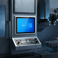 PC Industrial Todo en Uno LinNuo LPC FR121 de 12.1 Pulgadas, VGA, RAM Personalizada, SSD, Sin Ventilador, Resistente a Golpes y Polvo, Aluminio, Relación 4:3, 1024 HMI