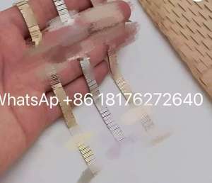 จินี--2025 สร้อยข้อมือดีไซน์ใหม่ สร้อยข้อมือลายเส้นทอง 18K สร้อยข้อมือสแตนเลส - Product Image 2