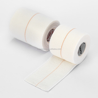 Bande adhésive en coton élastique premium à l'oxyde de zinc, respirante, sans latex, hydrofuge, pour le soutien articulaire sportif et la fixation des blessures