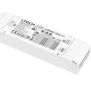 Ltech kích thước nhỏ và trọng lượng nhẹ dẫn lái xe 30W 40W TRIAC Dimmable dẫn lái xe SE-40-300-1050-G1T