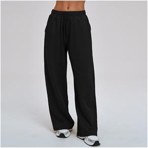 Pantalon de yoga taille haute à jambes larges, style sportif, marque privée, motif <span class=keywords><strong>musique</strong></span> et instruments de <span class=keywords><strong>musique</strong></span>, tendance, en promotion - Product Image 2