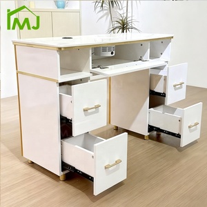 Muebles <span class=keywords><strong>de</strong></span> Belleza Profesionales, <span class=keywords><strong>Mesa</strong></span> <span class=keywords><strong>de</strong></span> Manicura <span class=keywords><strong>de</strong></span> Madera con Muchos Cajones, <span class=keywords><strong>Mesa</strong></span> <span class=keywords><strong>de</strong></span> Salón <span class=keywords><strong>de</strong></span> Belleza - Product Image 1