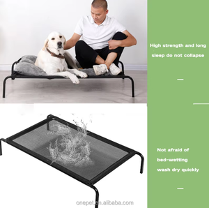 <span class=keywords><strong>Lit</strong></span> surélevé pour chien, <span class=keywords><strong>lit</strong></span> <span class=keywords><strong>de</strong></span> voyage en plein air, grand <span class=keywords><strong>lit</strong></span> à baldaquin pour chien, <span class=keywords><strong>lit</strong></span> <span class=keywords><strong>de</strong></span> camping en <span class=keywords><strong>maille</strong></span> surélevé - Product Image 5