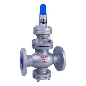 COVNA 3 inch flens diafragma type pilot-geoperateerde hydraulische roestvrijstalen meer-temperatuur stoomdrukregelklep 1 - Product Image 2