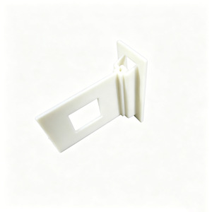 Corr-a-clip White <b>Plastic</b> Shelf Support Clips - Hookei Corrugated Cardboard Paper Shelf Fittings - Product Image 5