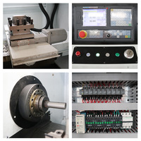 Mesin Bubut CNC Horizontal Presisi Tinggi CK0640 Kontrol GSK 3-Axis Single Spindle Tugas Sedang Pemrosesan Komponen Berat Langsung dari Pabrik