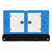 Générateur diesel silencieux Baudouin 24 kW 30 kVA, capot insonorisé, démarrage à distance, panneau de commande numérique, base en acier, CE