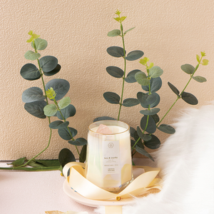 Velas perfumadas de cristal de alta calidad personalizadas con <span class=keywords><strong>etiqueta</strong></span> privada, velas de lujo de soja con cristales - Product Image 5