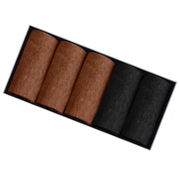 Chaussettes en coton 100% respirantes, antibactériennes, anti-odeurs, antidérapantes, de qualité supérieure, 10A, chaussettes décontractées professionnelles pour le printemps