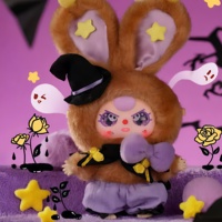 Authentique Baby Three Halloween Castle Adventure Series Blind Box Plush Doll Trendy Toy Cute Baby Birthday Gift Mystery Boxes