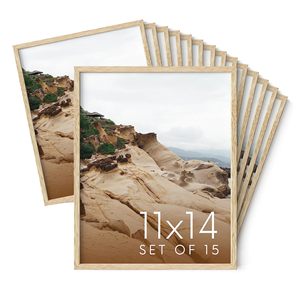 Offre Spéciale – Cadre <span class=keywords><strong>Photo</strong></span> en Bois Massif de Chêne 11x14 Pouces, Fait Main, Écologique, Résistant aux UV et Durable, Idéal pour Affiches et Photos - Product Image 4