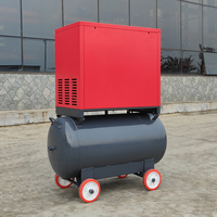 Compresseur d'air à vis monophasé 3kw 5kw 7.5kw 60hz 5.5kw 5hp 7hp 10hp