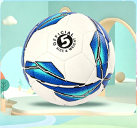 Ballon de football YUTO en PVC thermocollé, cousu à la machine, en PU, pour entraînement extérieur et sports d'équipe, 0,4-0,45 kg, sac OPP - Vente chaude
