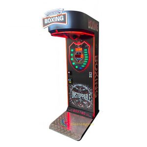 เครื่องเกมส์ชกมวยแบบหยอดเหรียญในร่มสำหรับผู้ใหญ่ รุ่น Ultimate Big Punch Training Redemption - Product Image 5