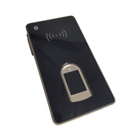 Lector de tarjetas NFC RFID móvil de 500DPI lector de huellas dactilares biométrico independiente