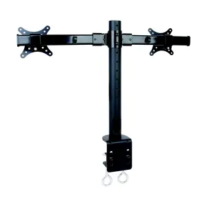 CURVE-D Vesa 100X100 Bàn Màn Hình VESA LCD Mount Cánh Tay Máy Tính Cho Màn Hình Kép 13 Đến 27 Inch