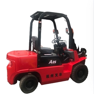 Chariot élévateur à contrepoids diesel Hangzhou A30 de 3 tonnes, utilisation assise, pour usage intérieur en usine de fabrication - Product Image 3