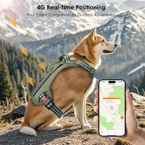 Rastreador GPS para Mascotas con Energía Solar Recargable, Localizador en Tiempo Real con Collar 4G, Monitor de Salud para Perros al Aire Libre, Rastreador de Animales - Product Image 2