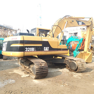 Excavadora de cadenas de 20 toneladas 320BL con cucharón de excavación de 1m y componentes hidráulicos Kawasaki usados - Product Image 5