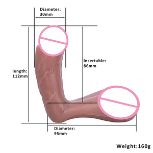 Großhandel realistische Silikon Penis FTM Packer <span class=keywords><strong>Dildo</strong></span> Ärmel mit großen Hodensack Soft Packer Ftm Prothesen Penis für Lesben - Product Image 6