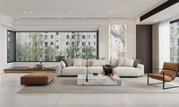 Fabricant de panneaux muraux en marbre avec revêtement UV en feuilles de PVC brillantes pour l'intérieur