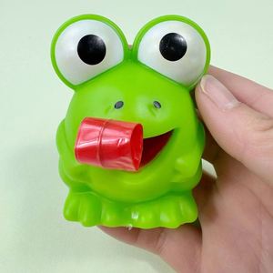 Novelty Sticky Tongue Frog Squeeze <b>Toy</b> Funny Stress Relief Gift Children Adult <b>Desk</b> Ornament - Product Image 3