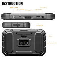 GODIAG ODOMaster Tableta de 7 pulgadas OBDII O-d-o M-eter Herramienta GD801 Actualización gratuita de un año en línea