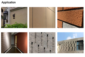 Thời gian dài nước dựa trên bên ngoài kết cấu lớp phủ tường gamazine sơn tường - Product Image 3