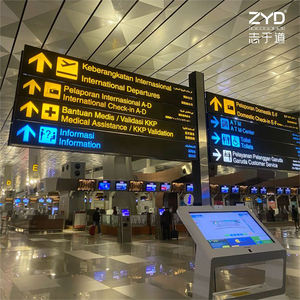 Letreros de Guía de Bienvenida para Salas de Llegada Nacionales e Internacionales, Personalizables en Tamaños y Colores, para Aeropuertos - Product Image 3